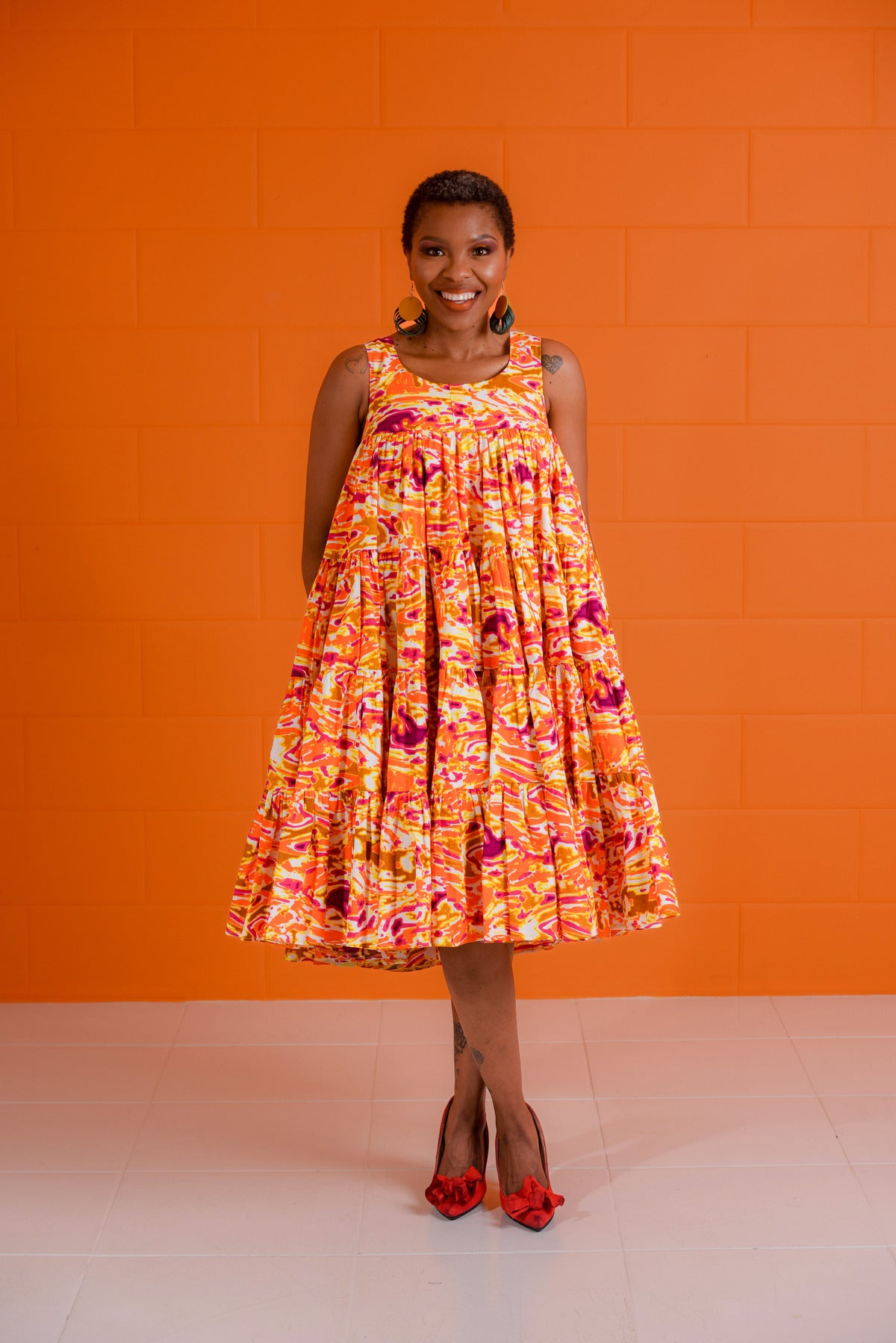 Hloniphile Gathered Dress